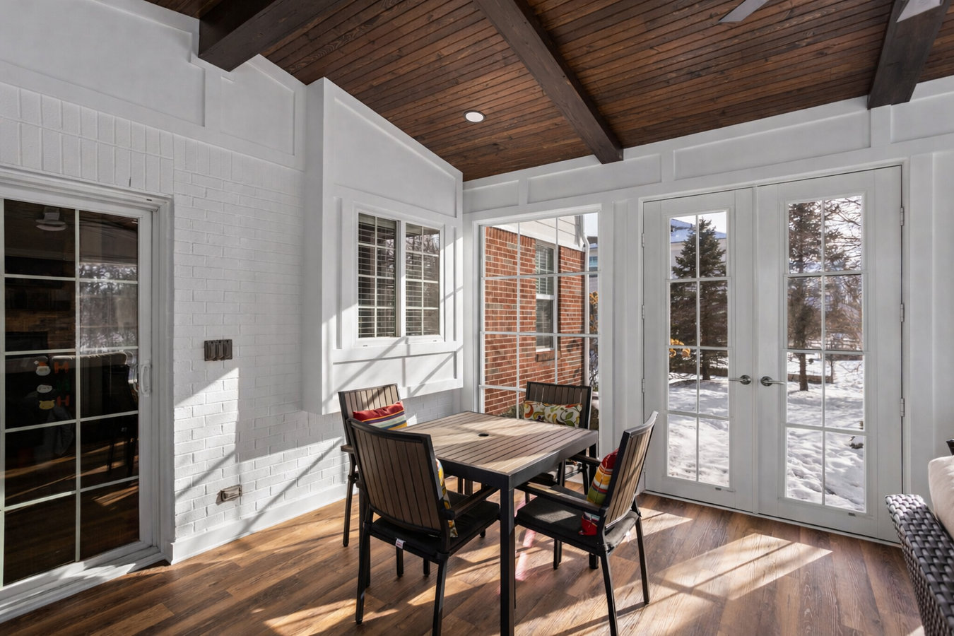 Sunroom remodeling